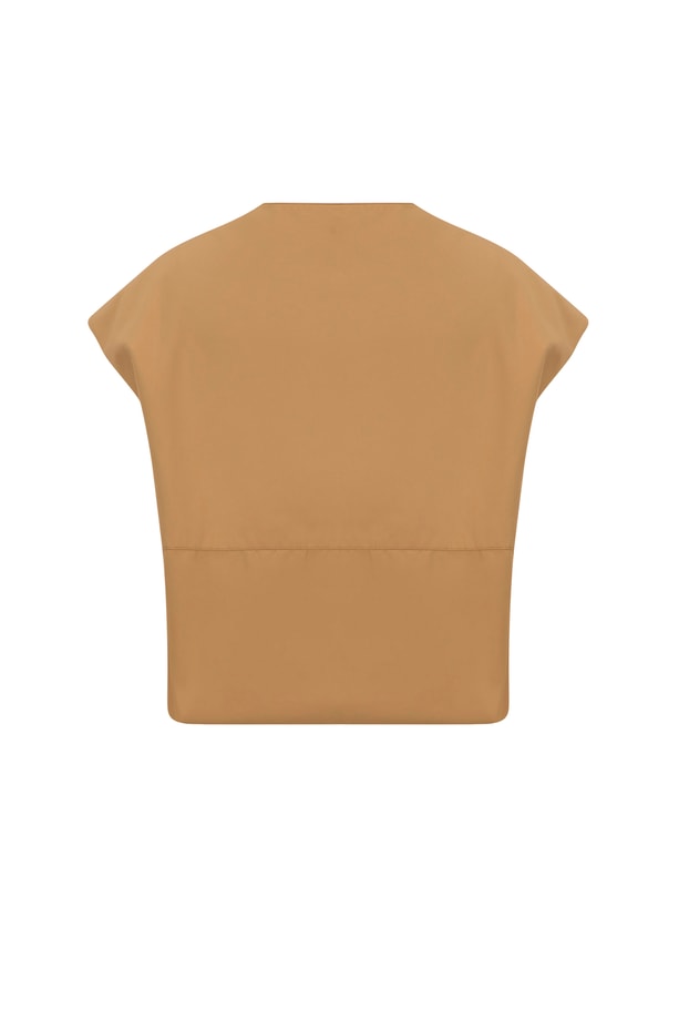 Armine Bomber Yelek 25Y4504 Sahra