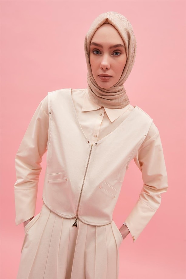 Armine Fonksiyonel Çanta Olabilen Çanta 25Y4505 Naturel