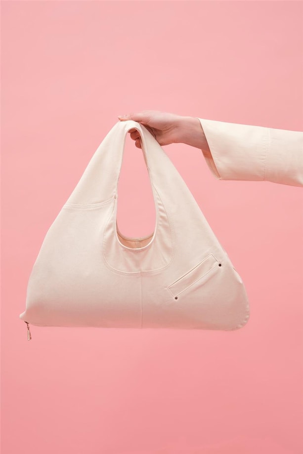 Armine Fonksiyonel Çanta Olabilen Çanta 25Y4505 Naturel