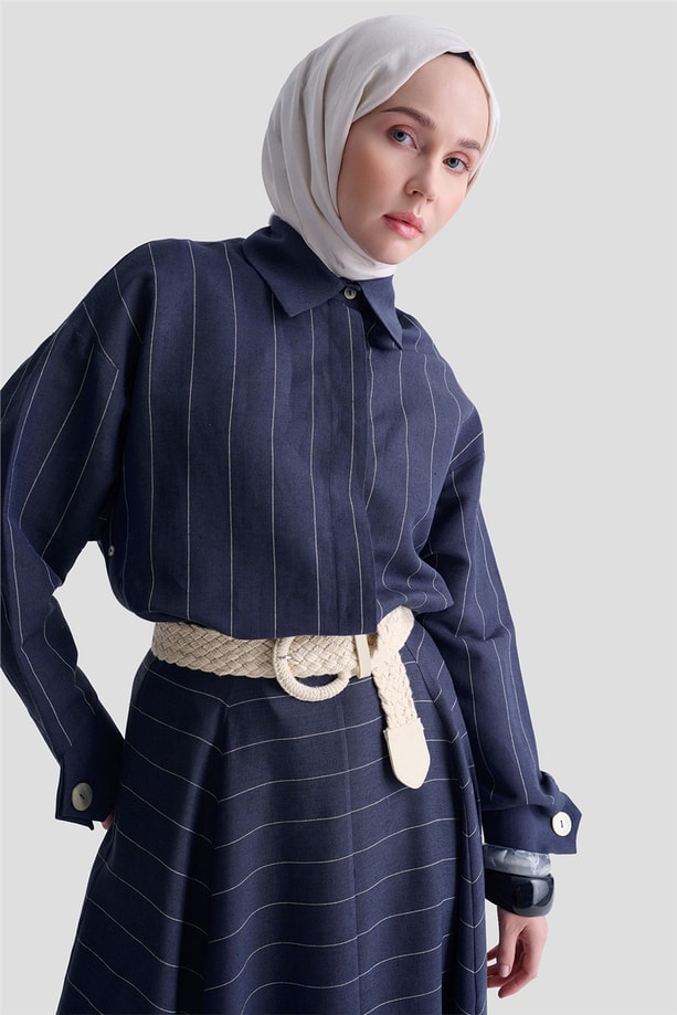 26Y4605 Armine Tunik Lacivert