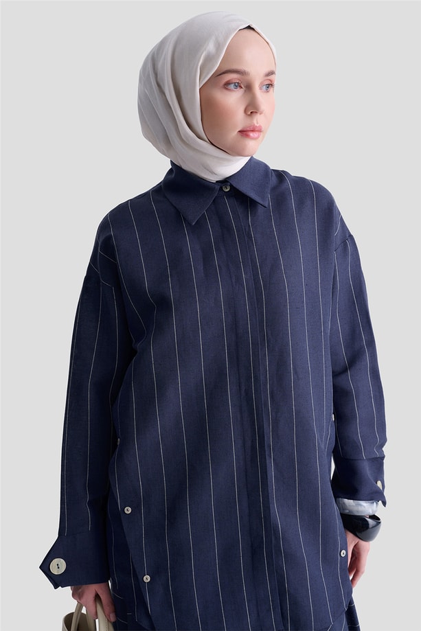 26Y4605 Armine Tunik Lacivert