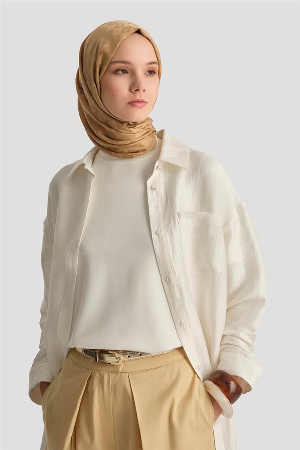 Armine Gömlek Tunik 25Y4700 Beyaz
