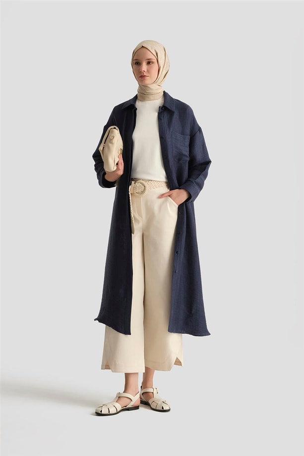 Armine Gömlek Tunik 25Y4700 Lacivert