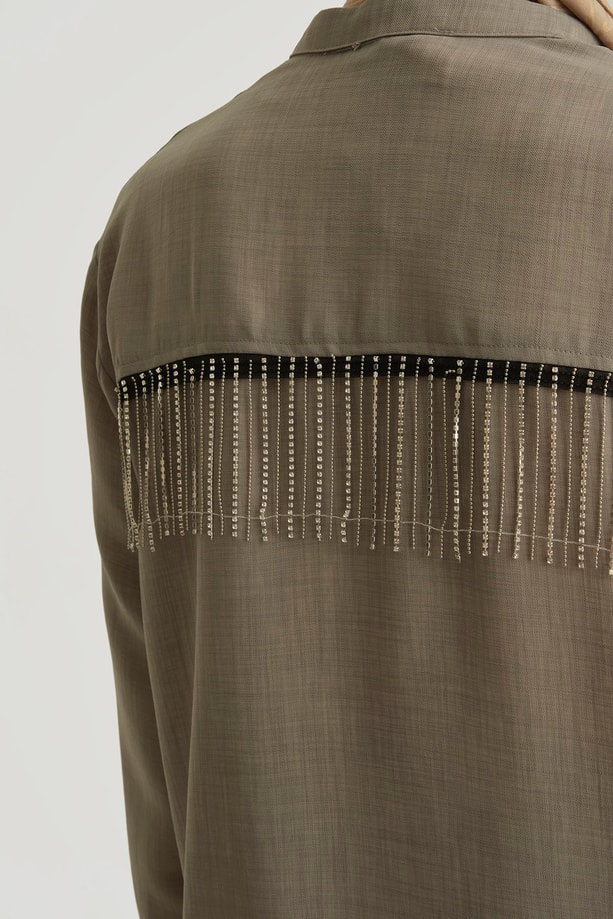 Armine Trend Ceket 25YT552 Gri