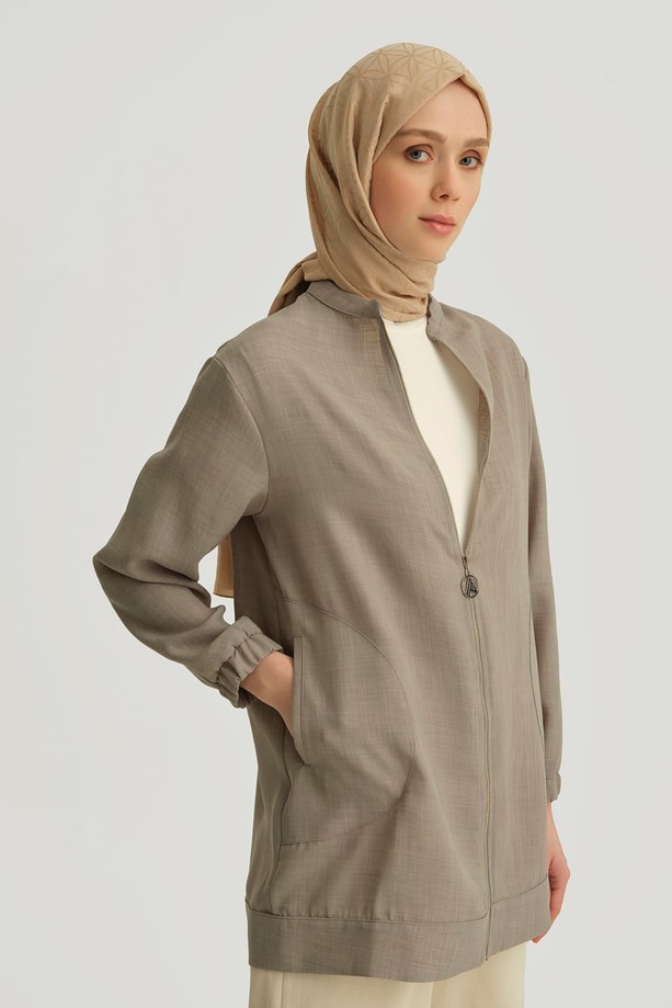 Armine Trend Ceket 25YT552 Gri