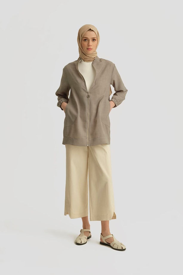 Armine Trend Ceket 25YT552 Gri