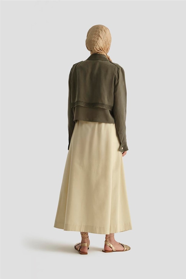Armine Asimetrik Ceket 25Y5914 Haki