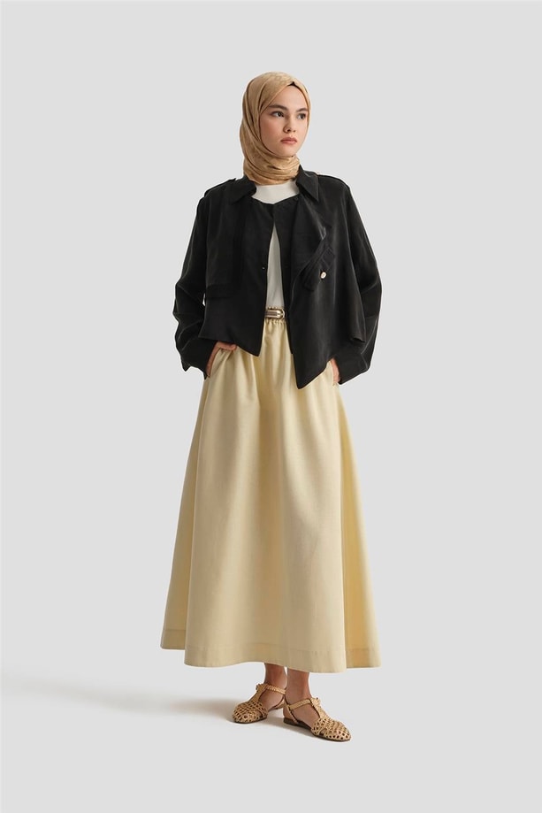 Armine Asimetrik Ceket 25Y5914 Siyah