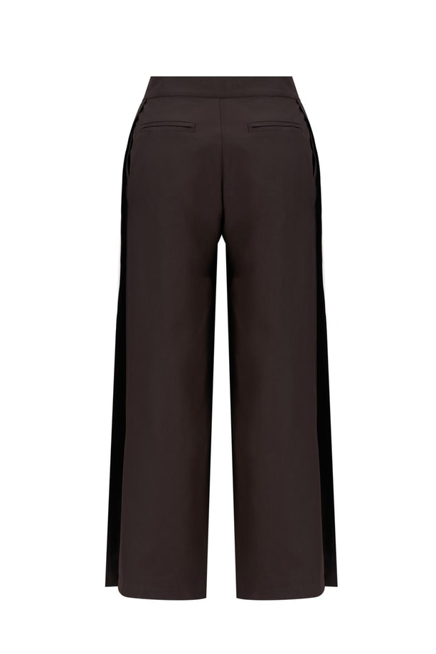 Armine Beli Bağlamalı Blazer Takım 25Y6007 Kahverengi