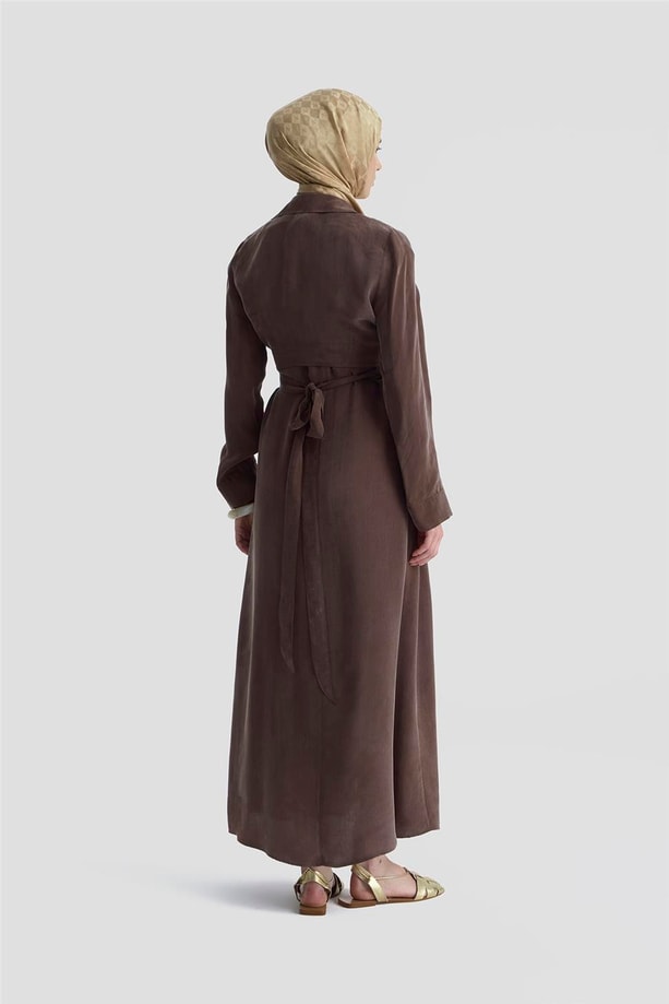 Armine Bluz Elbiseli Takım 25Y6009 Kakao