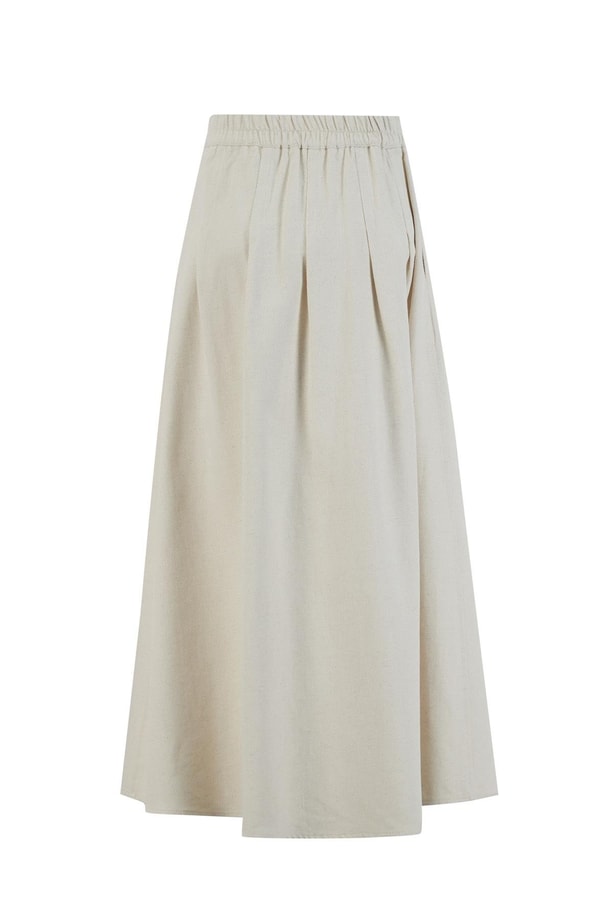 Armine Kuplu Ham Denim Takım 25Y6025 Naturel