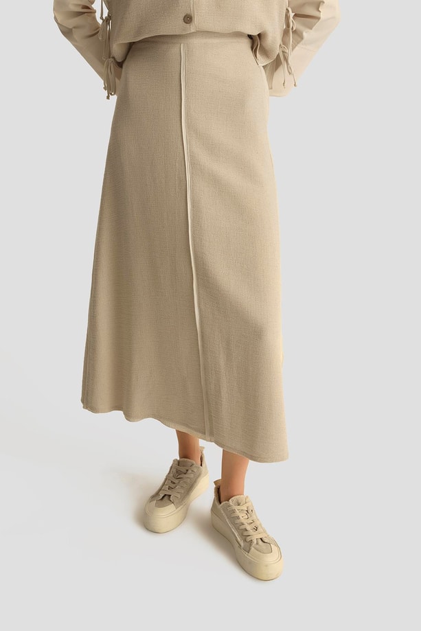 Armine Hasır Dokulu Yelekli Takım 25Y6028 Aytaşı