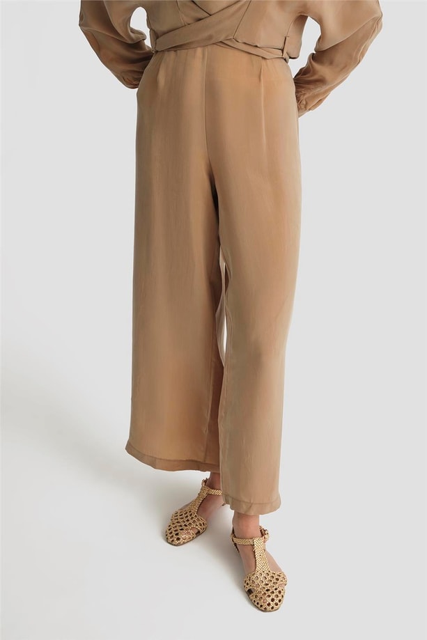 Armine Çapraz Bağlamalı Kupra Takım 25Y6032 Sahra