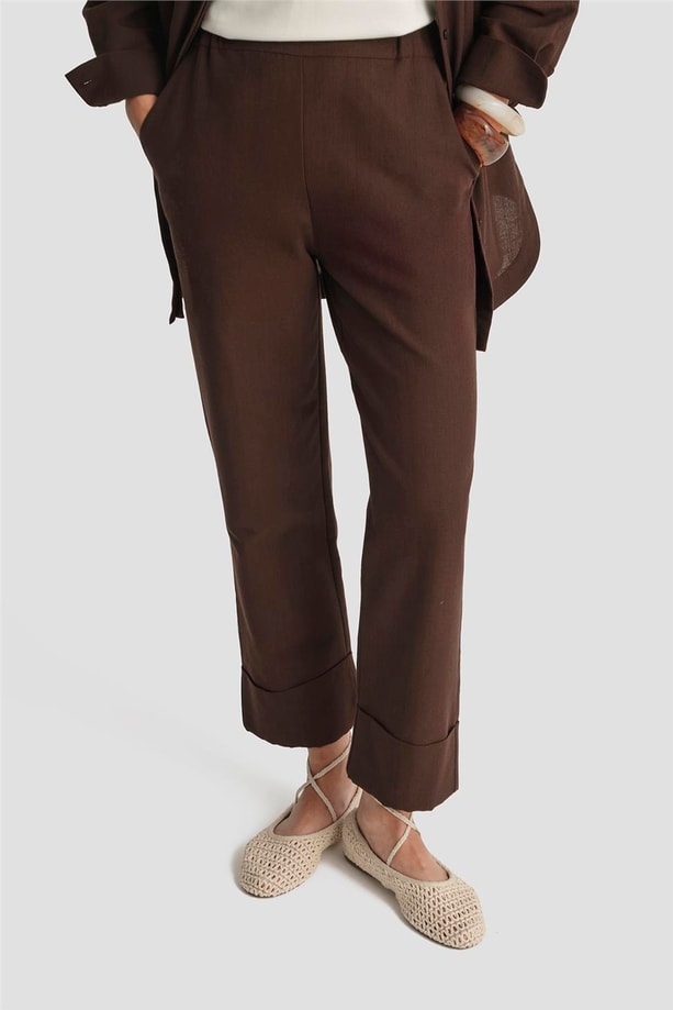 Armine Keten Basic Takım 25Y6036 Kakao