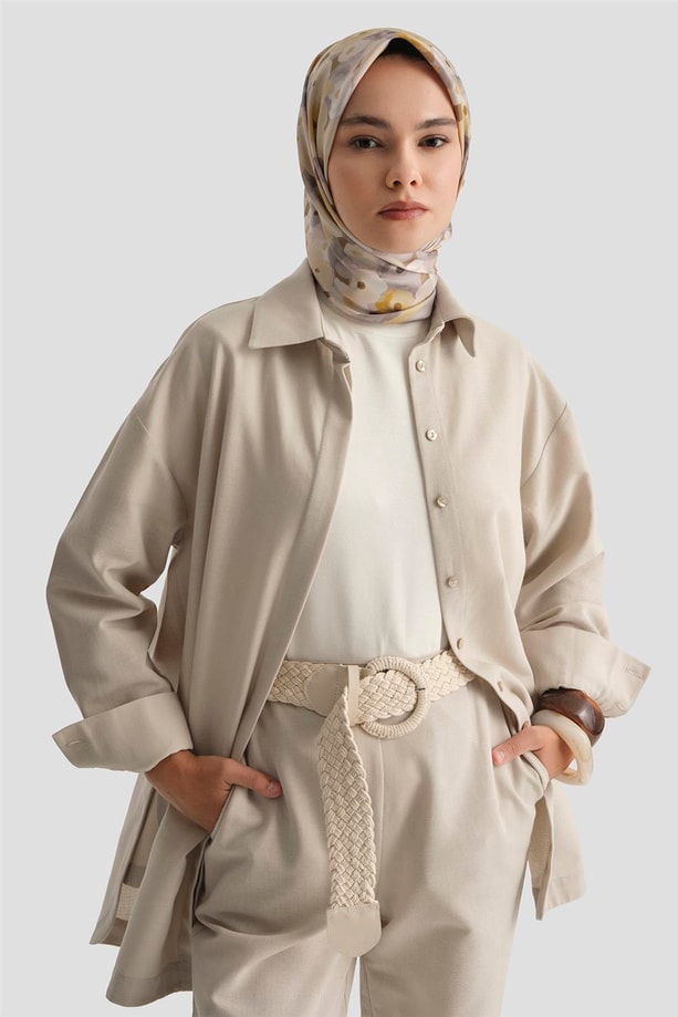 Armine Keten Basic Takım 25Y6036 Taş