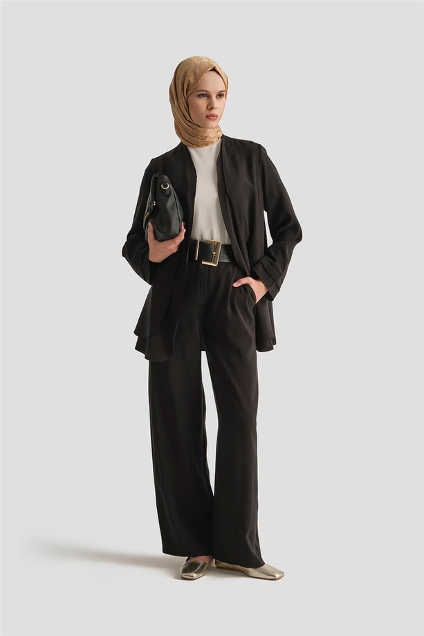 Armine Dökümlü Cupra Takım 25Y6037 Siyah