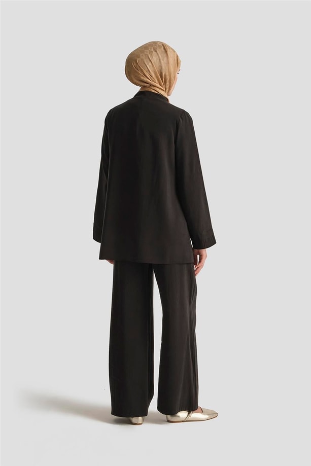 Armine Dökümlü Cupra Takım 25Y6037 Siyah