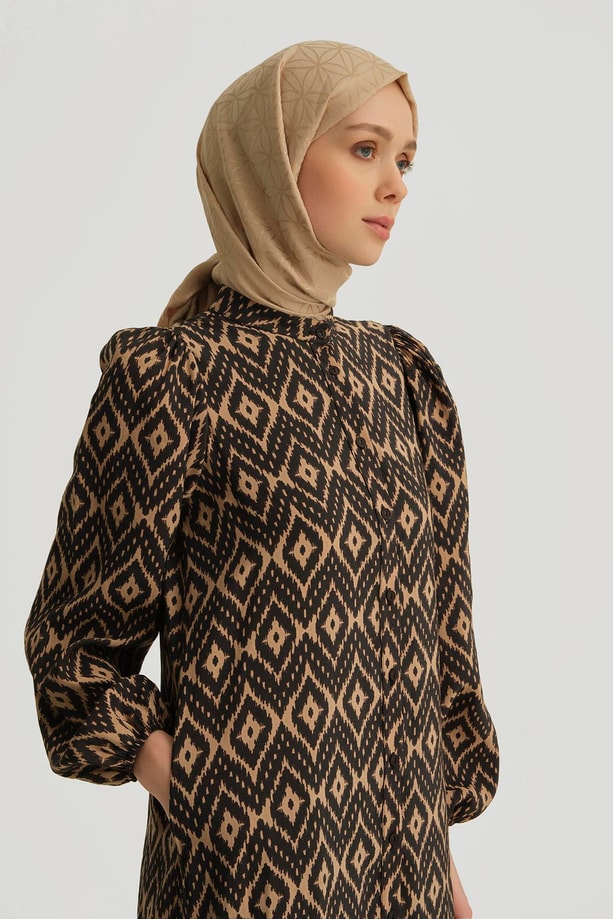 Armine Trend Elbise 25YT907 Vizon