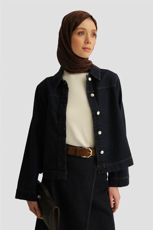 Armine Gömlek 25YD9113 Koyu Lacivert