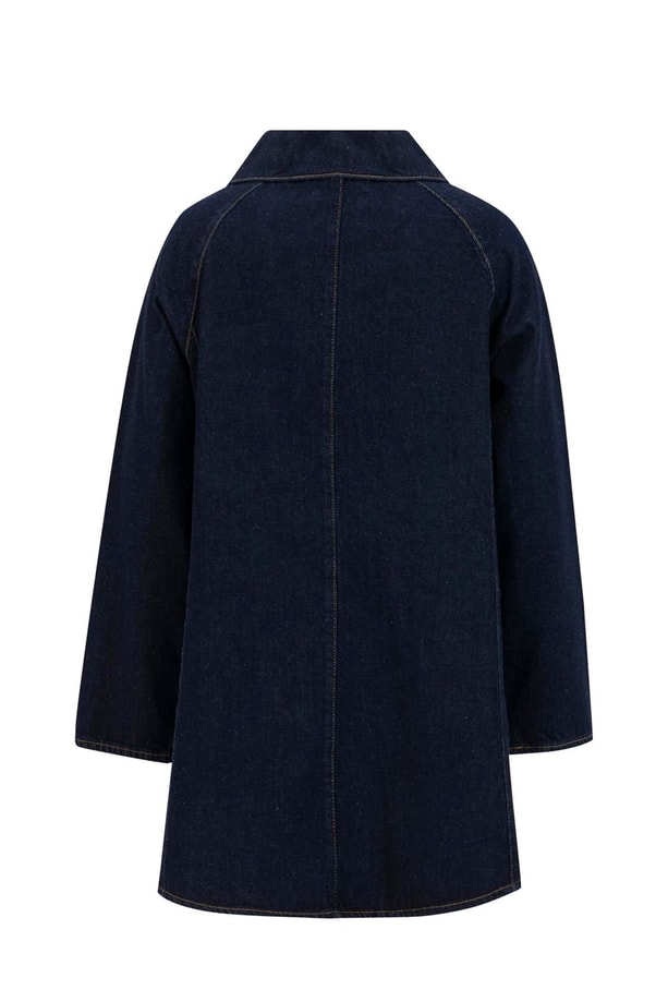 Armine Zımbalı Denim Kap 25YD9115 Koyu Lacivert