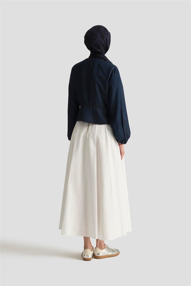 Armine Bluz 25YD9127 Koyu Lacivert