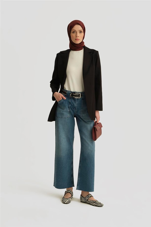 Armine Pantolon 25YD9133 İndigo