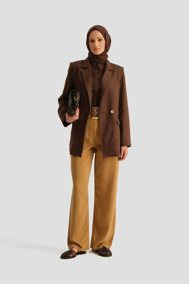 Armine Pantolon 25YD9134 Sahra