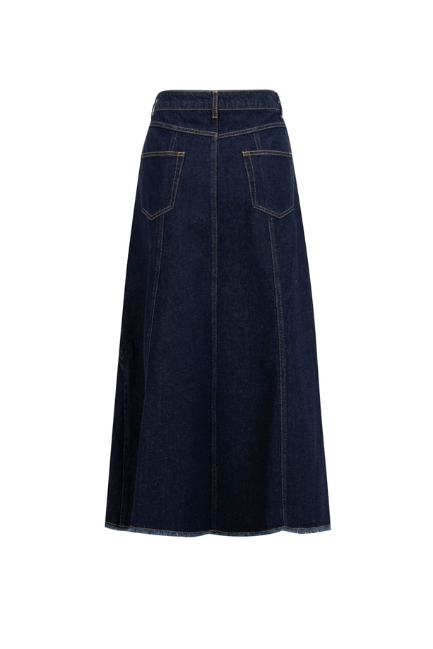 Armine Denim Etek 25YD9139 Koyu Lacivert