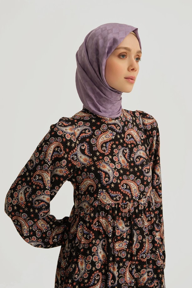 Armine Trend  Elbise 25YT914 Siyah