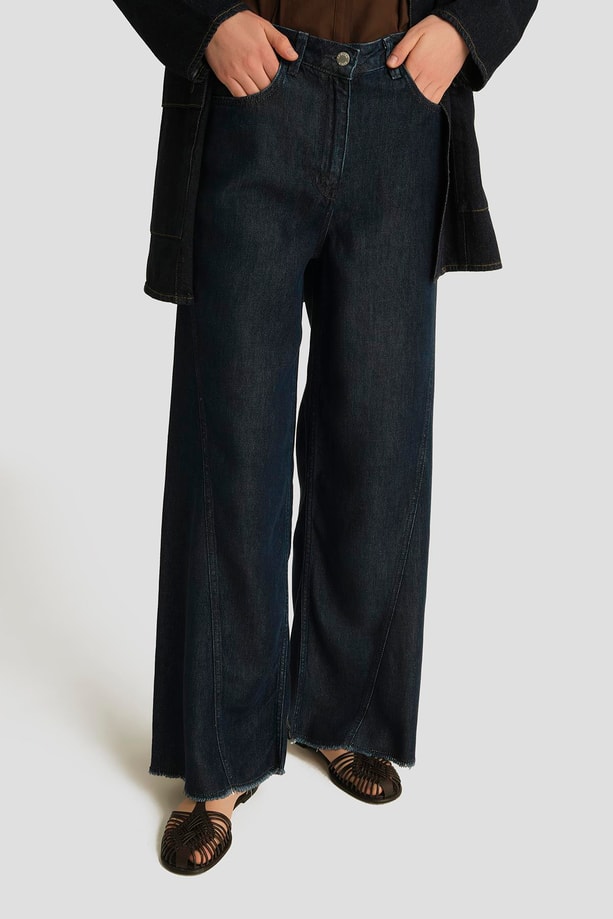 Armine Pantolon 25YD9141 Koyu Lacivert