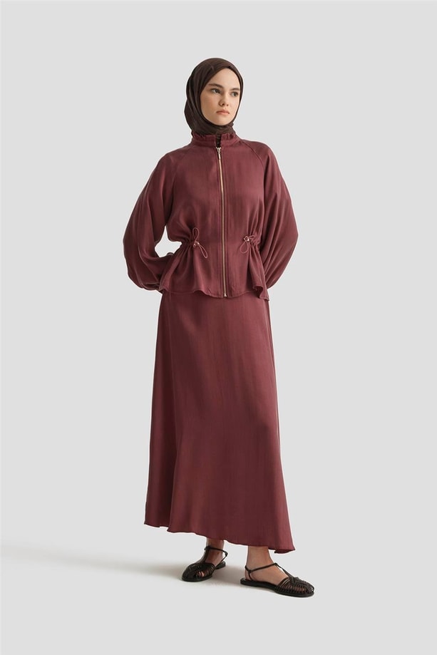 Armine Takım 25YD9156 BORDO