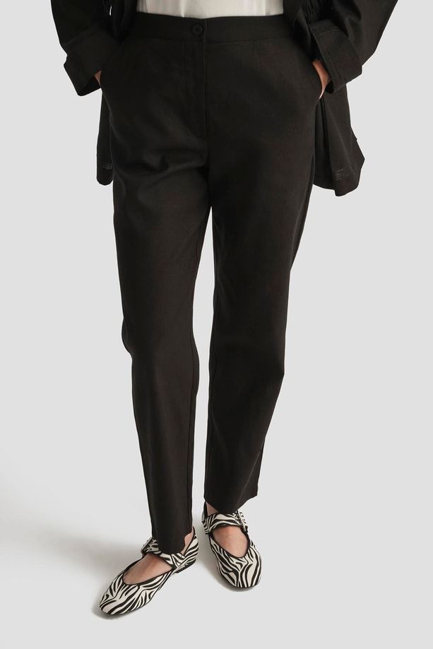 Armine Keten Takım 25YD9158 Siyah