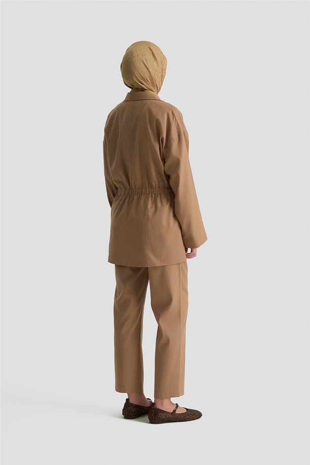 Armine Keten Takım 25YD9158 Vizon