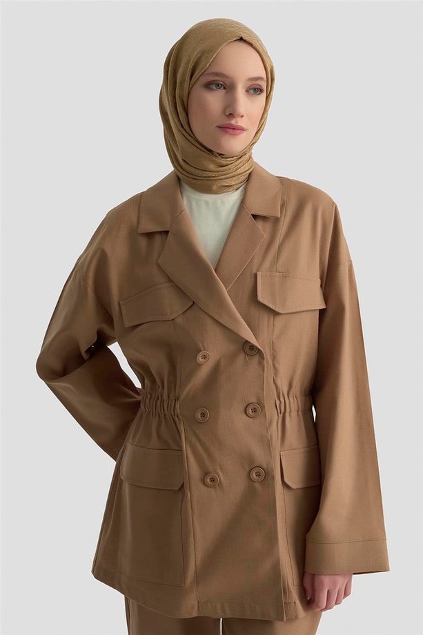 Armine Keten Takım 25YD9158 Vizon