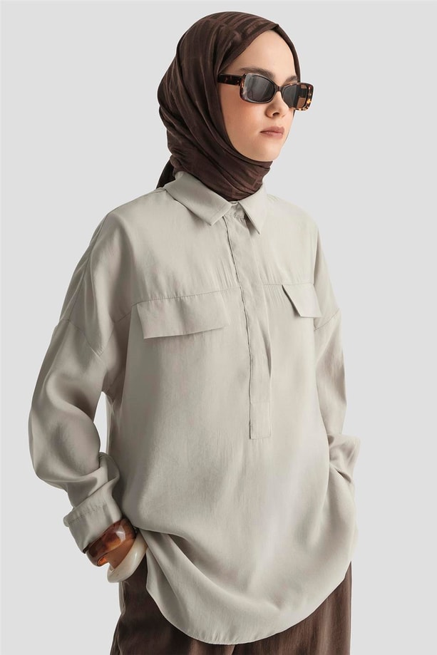 Armine Tunik 25YD9170 Bej