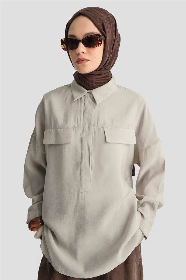 Armine Tunik 25YD9170 Bej