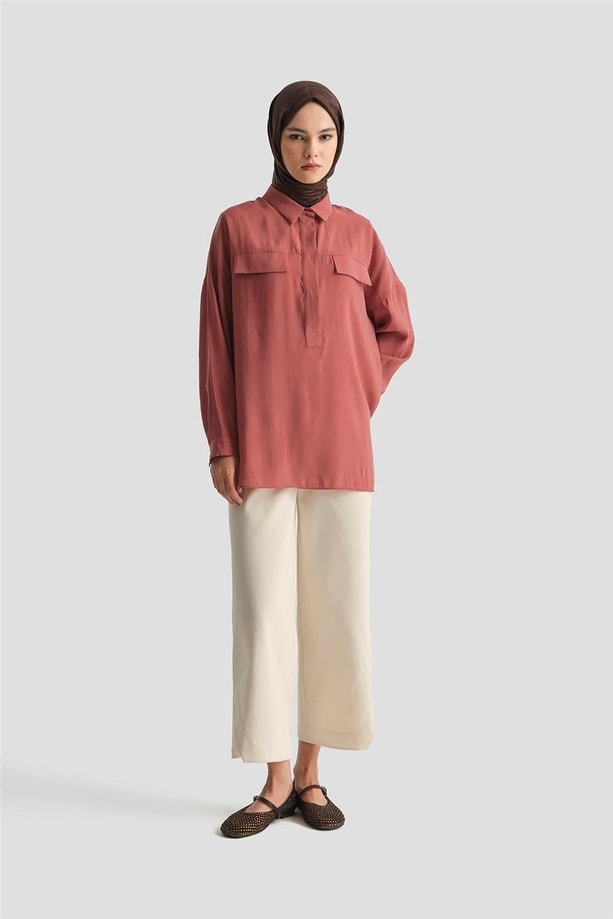 Armine Tunik 25YD9170 Kiremit