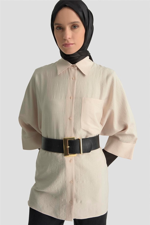 Armine Tunik 25YD9171 Bej