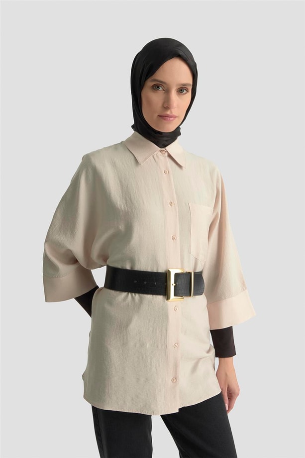 Armine Tunik 25YD9171 Bej