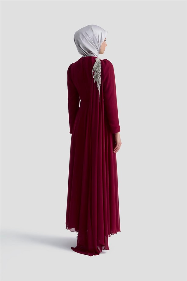 Armine Abiye 25YD9183 BORDO