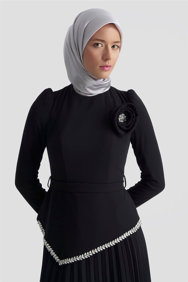 Armine Abiye 25YD9187 Siyah