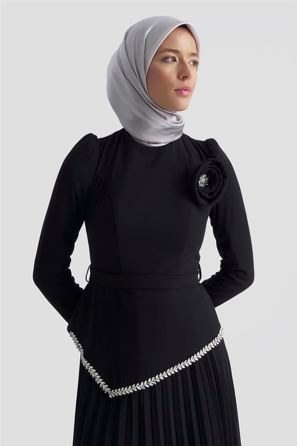 Armine Abiye 25YD9187 Siyah