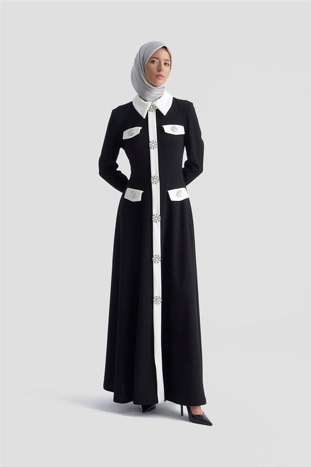 Armine Abiye 25YD9190 Siyah