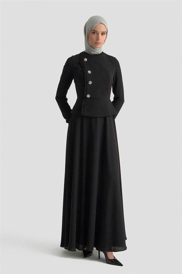 Armine Abiye 25YD9191 Siyah