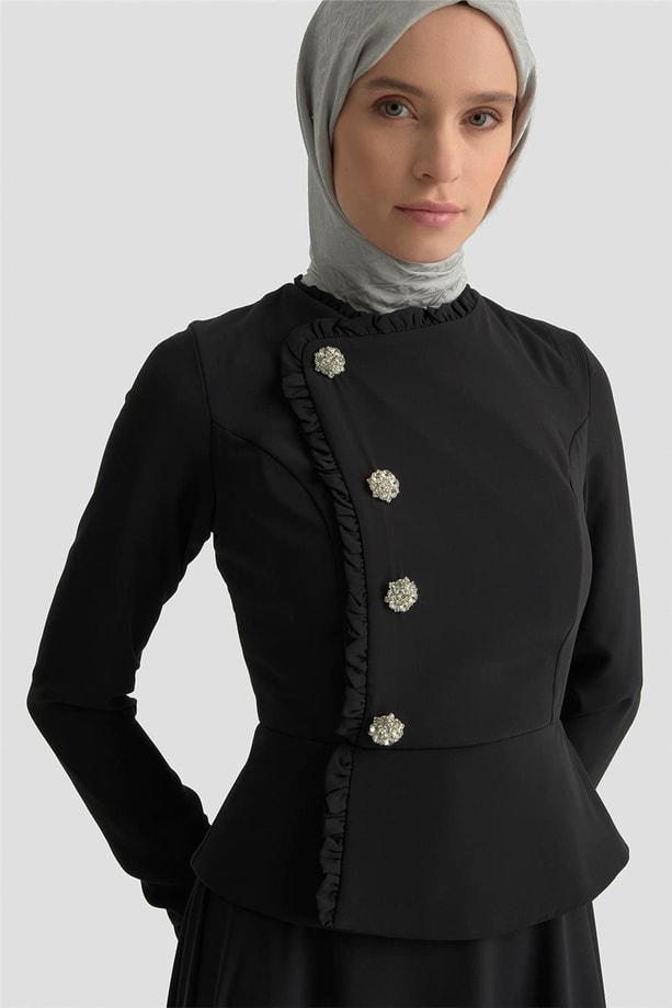 Armine Abiye 25YD9191 Siyah