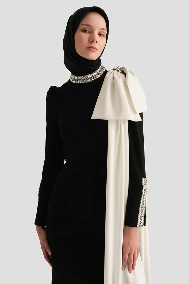 Armine Abiye 25YD9195 Siyah