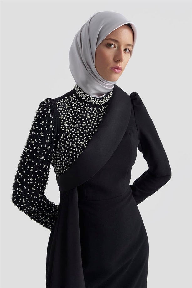 Armine Abiye 25YD9196 Siyah