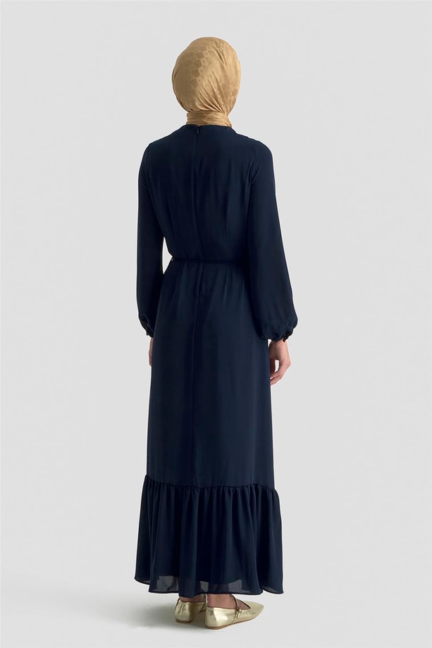 Armine Trend Elbise 25YT924 Lacivert