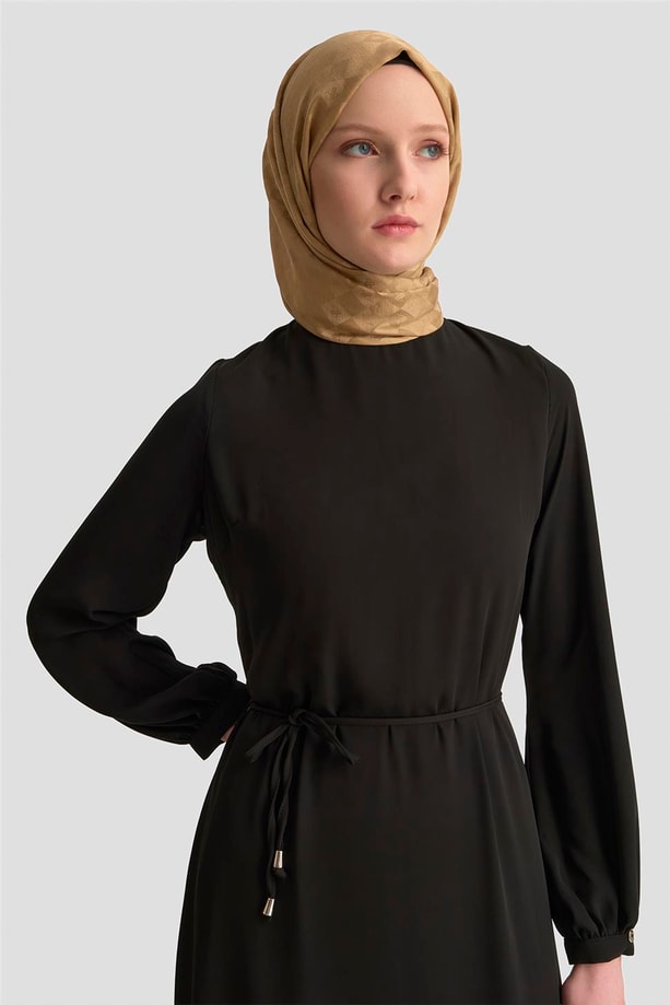 Armine Trend Elbise 25YT924 SİYAH