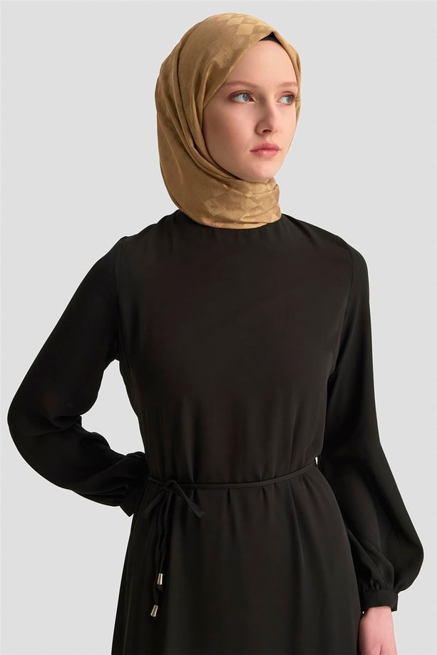 Armine Trend Elbise 25YT924 SİYAH